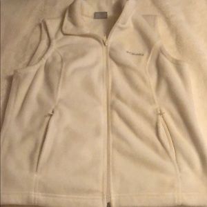 White Columbia Vest